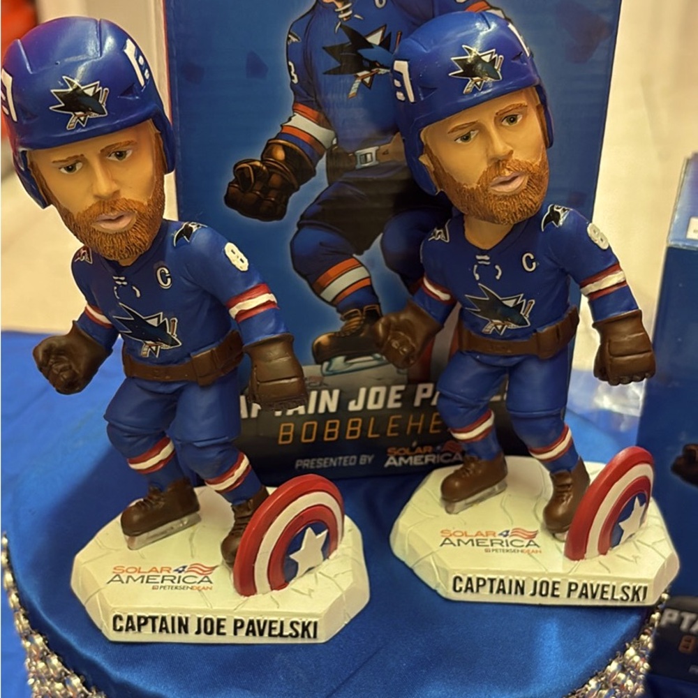 2-Bobblehead Hockey Player